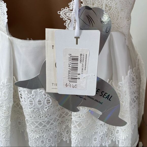 NEW Ted Baker London Mornia White Wedding Dress 2 - Picture 12 of 16